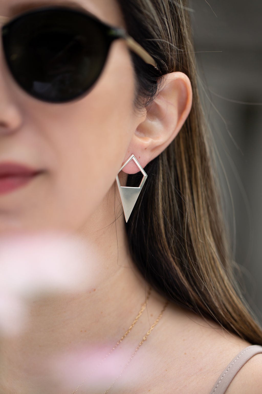 Shine earrings top